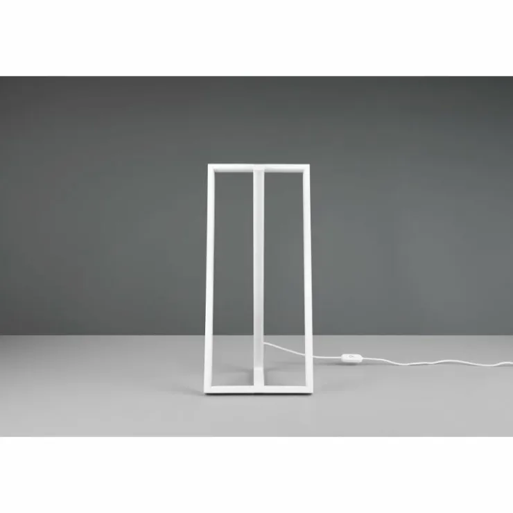 Luminaires Trio Lampes À Poser|Lampe de table Trio-Leuchten Edge LED Blanc, 1 lumière