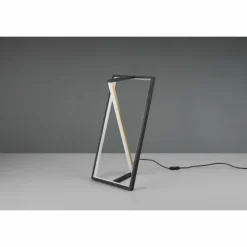 Luminaires Trio Lampes À Poser|Lampe de table Trio-Leuchten Edge LED Noir, 1 lumière