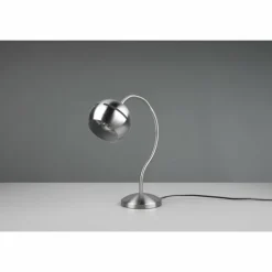 Luminaires Trio Lampes À Poser|Lampe de table Trio-Leuchten Fletcher Nickel mat, 1 lumière