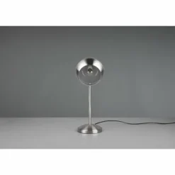Luminaires Trio Lampes À Poser|Lampe de table Trio-Leuchten Fletcher Nickel mat, 1 lumière