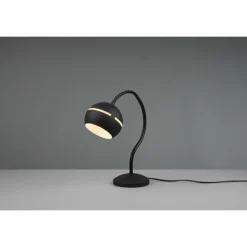 Luminaires Trio Lampes À Poser|Lampe de table Trio-Leuchten Fletcher Noir, 1 lumière
