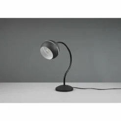 Luminaires Trio Lampes À Poser|Lampe de table Trio-Leuchten Fletcher Noir, 1 lumière