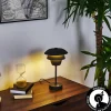 hofstein Lampes À Poser|Lampe de table Wacissa Noir, 1 lumière, Changeur de couleurs