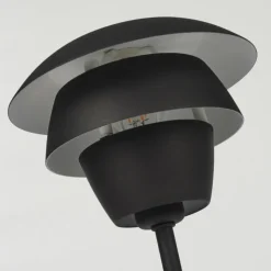 hofstein Lampes À Poser|Lampe de table Wacissa Noir, 1 lumière, Changeur de couleurs