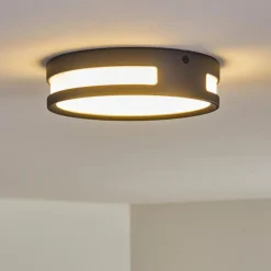 Lampe d'extérieur Chiavari LED Anthracite, 1 lumière