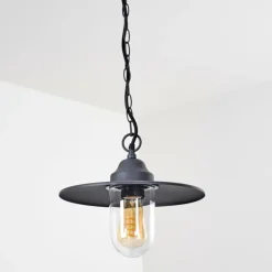 Lampe d'extérieur Mijas Anthracite, 1 lumière