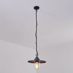 Lampe d'extérieur Mijas Anthracite, 1 lumière