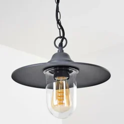Lampe d'extérieur Mijas Anthracite, 1 lumière