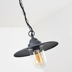 Lampe d'extérieur Mijas Anthracite, 1 lumière