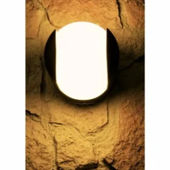 Lampe extérieure Massive Ecomoods Noir, Blanc, 1 lumière