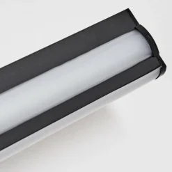hofstein Appliques|lampe miroir Aspers LED Noir, 1 lumière