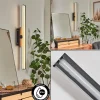 hofstein Appliques|lampe miroir Aspers LED Noir, 1 lumière