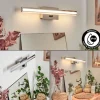 hofstein Appliques|lampe miroir Aspers LED Chrome, 1 lumière