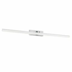 Luminaires Eglo Éclairage Led|lampe miroir Eglo VERDELLO LED Chrome, Blanc, 1 lumière