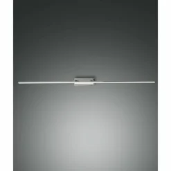 Luminaires Fabas Luce Éclairage Led|lampe miroir Fabas Luce Nala LED Chrome, 1 lumière