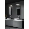 Luminaires Fabas Luce Éclairage Led|lampe miroir Fabas Luce Sinis LED Chrome, 1 lumière