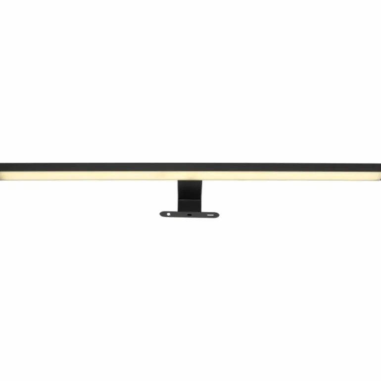 lampe miroir Globo JAIME LED Noir, 1 lumière