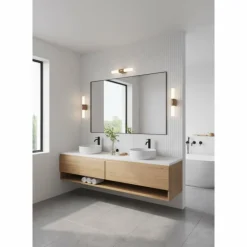 Luminaires Nordlux Éclairage Led|lampe miroir Nordlux HELVA LED Blanc, 1 lumière