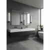 Luminaires Nordlux Éclairage Led|lampe miroir Nordlux MALAIKA LED Noir, 1 lumière