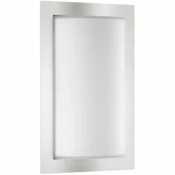 Lampe murale d'extérieur LCD LED Acier inoxydable, 1 lumière, Détecteur de mouvement