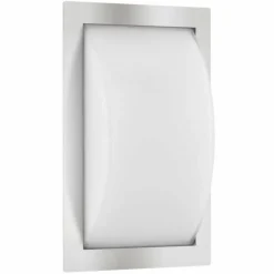 Lampe murale d'extérieur LCD Acier inoxydable, 1 lumière, Détecteur de mouvement