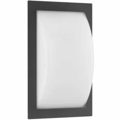 Lampe murale d'extérieur LCD LED Noir, 1 lumière
