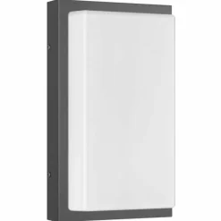 Lampe murale d'extérieur LCD Noir, 1 lumière