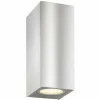 Lampe murale d'extérieur LCD LED Acier inoxydable, 2 lumières