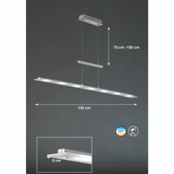 Luminaires Fischer & Honsel Éclairage Led|Lampe pendante Honsel Largo LED Chrome, Nickel mat, 7 lumières