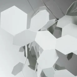 Luminaires Zava Luce Suspensions|Lampe pendante Zavaluce Andromeda Blanc, 1 lumière