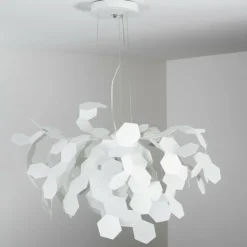 Luminaires Zava Luce Suspensions|Lampe pendante Zavaluce Andromeda Blanc, 1 lumière