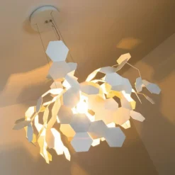 Luminaires Zava Luce Suspensions|Lampe pendante Zavaluce Andromeda Blanc, 1 lumière