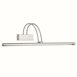 Luminaires Ideallux Appliques|Lampe pour miroir Ideal Lux BOW LED Chrome, 110 lumières