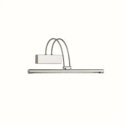 Luminaires Ideallux Éclairage Led|Lampe pour miroir Ideal Lux BOW LED Chrome, 66 lumières