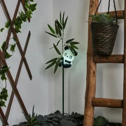 lampe solaire Beo LED Vert, Noir, 1 lumière