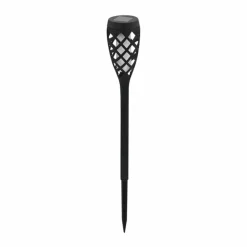 lampe solaire Eglo FACKEL LED Noir, 10 lumières