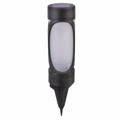 Lampe solaire Globo FRITT LED Noir, 1 lumière, Changeur de couleurs