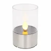 lampe solaire Globo LED Argenté, 1 lumière