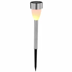 lampe solaire Globo LED Acier inoxydable, 3 lumières