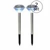 lampe solaire Globo LED Acier inoxydable, 1 lumière