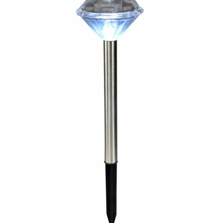 lampe solaire Globo LED Acier inoxydable, 1 lumière
