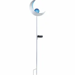 lampe solaire Globo LED Argenté, 1 lumière