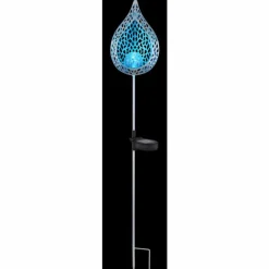 lampe solaire Globo LED Argenté, 1 lumière