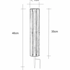 lampe solaire Globo LED Argenté, 1 lumière