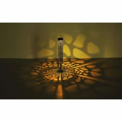 lampe solaire Globo LED Argenté, 1 lumière
