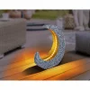 lampe solaire Globo LED Gris, 25 lumières