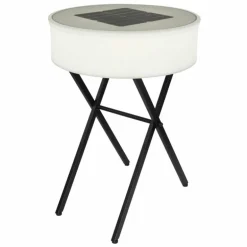 lampe solaire Globo LED Noir, 10 lumières, Télécommandes, Changeur de couleurs