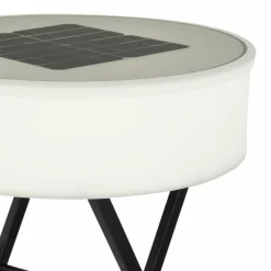 lampe solaire Globo LED Noir, 10 lumières, Télécommandes, Changeur de couleurs