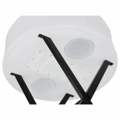 lampe solaire Globo LED Noir, 10 lumières, Télécommandes, Changeur de couleurs