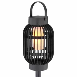 lampe solaire Globo LED Noir, 1 lumière